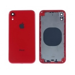 Carcasa trasera IPHONE XR ROJA Completa con Flex y Carga Inalmbrica