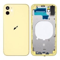 Carcasa iPhone 11 Amarilla con botones y flex