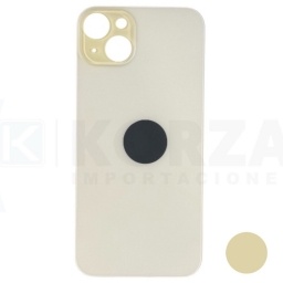 Tapa Trasera Iphone 15 AMARILLO Sin Lens con Sticker