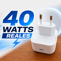 Cargador 40 watts Reales