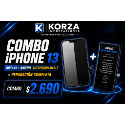 Combo display iPhone 13 + bater�a autoprogramable